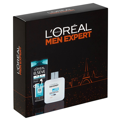 Set shampo për flokë dhe losion-pas rroje Loreal Men Expert