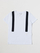 Bluza për fëmijë MANUEL RITZ, T-shirt me tirqe dekorative, e bardhë