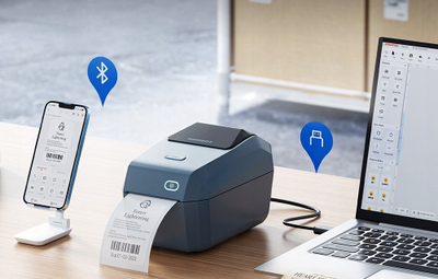 Printer etiketash Niimbot K3, termik, Bluetooth USB‑C, blu
