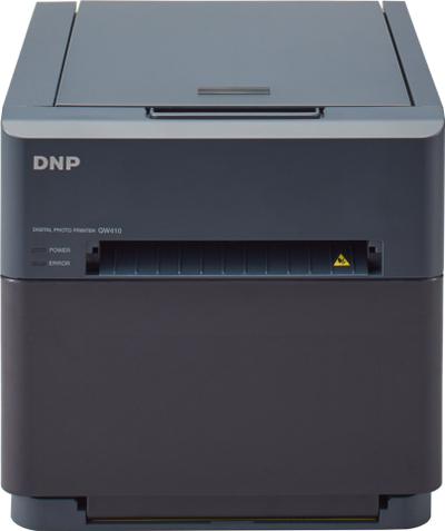 Фотографски печатач DNP QW410, термална сублимација, 300x300 dpi, сив
