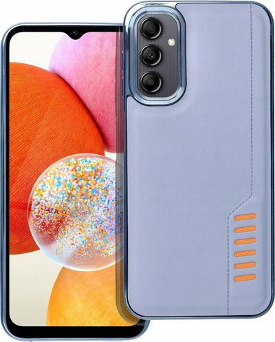 Kapak telefoni Milano për Samsung Galaxy A14 4G, mbrojtës, silikon, blu