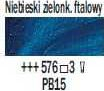 Ngjyrë vaji Rembrandt Artist, 40 ml, Phthalo Blue Green 576, blu me të gjelbër