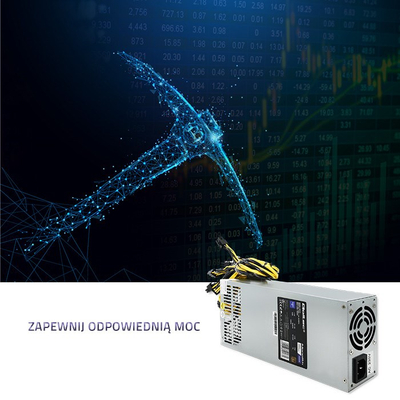 Furnizim energjie Qoltec PCI-E Smart 1600W, ATX, i zi