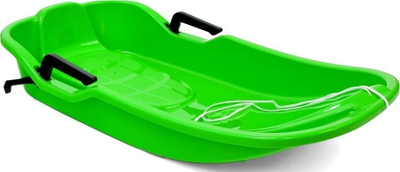 Slitë dëbore Hamax Sno Glider 504104, me frenë, me litar tërheqës, e gjelbër