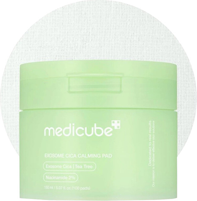 Tampona Medicube Exosome Cica Calming Pad, 100 copë