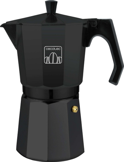 Xhezve italiane Cecotec Monkclassic 900, 450 ml, 9 filxhan kafe, e zezë
