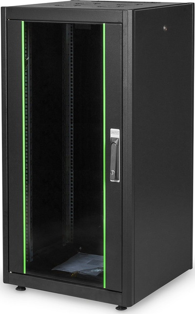 Kabinet rrjeti Digitus Dynamic Basic, 19", 600x600 mm, gri