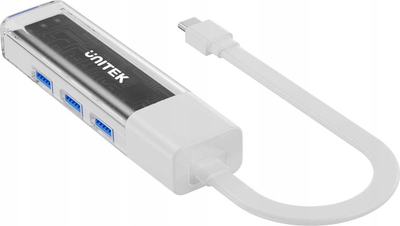 Hub USB Unitek Two Way, USB C dhe USB A, 5Gbps, i bardhë