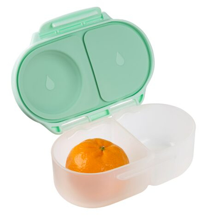 Kuti ushqimi b.box Snack Box Small, me ndarje, e papërshkueshme nga lëngjet, rozë blush
