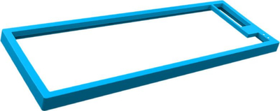 Kornizë tastiere Xtrfy K5 Compact Frame, për tastierë mekanike, Miami Blue