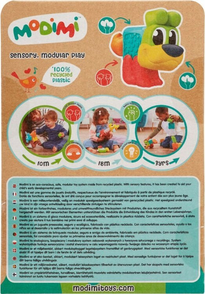 Lodër modilare Goliath Modimi qeni Dexter 928956, plastike e ricikluar, për kalamajt