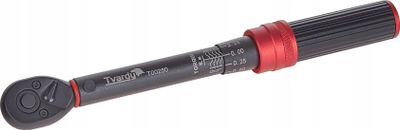 Клуч динамометриски Тварди T00250, 1/2\", 42‑210 Nm, црно црвен