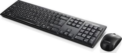 Комплект тастатура и глушец Lenovo 100 Wireless Combo GX30L66303, безжичен, USB нано приемник, црн