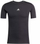 Bluzë kompresuese adidas Techfit JP4674 me mëngë të shkurtra për burra, e zezë