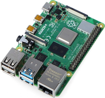 Set startues Raspberry Pi 4 Model B, 2GB RAM, microSD 32GB, i zi
