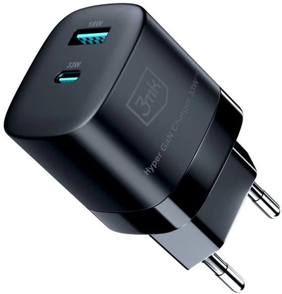 Karikues muri 3MK Hyper, 2x USB-A, 3A, i bardhë