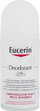 Deodorant roll-on Eucerin për lëkurë të ndjeshme, 24 orë, pa erë, i bardhë