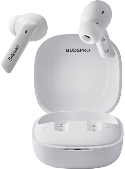 Kufje True Wireless Intenso Buds Pro T500HAE, Bluetooth, me kuti karikimi, të bardha