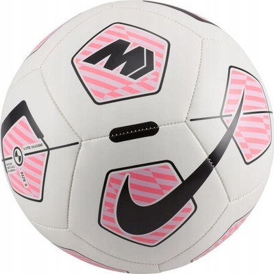 Top futbolli Nike Mercurial Fade FB2983-103, për ndeshje, madhësi standard, i bardhë me rozë