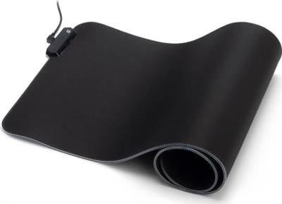 Mousepad Gaming RGB 800x300 mm, sipërfaqe pëlhure, i zi