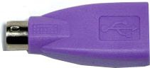 Përshtatës Cherry 6171784, USB në PS/2, vjollcë