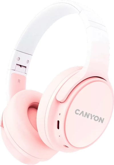Kufje wireless Canyon OnRiff 4, over ear, Bluetooth 5.3, të zeza