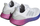 Atlete vrapimi Adidas Pureboost 22 W HQ8576, për goca, me amortizim Boost, të bardha me vjollcë rozë