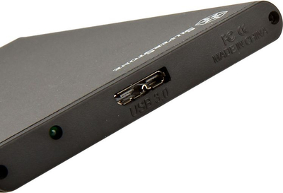 Kuti e jashtme SilverStone Treasure TS10, 2.5", SATA 6Gb/s, USB 3.0, e zezë
