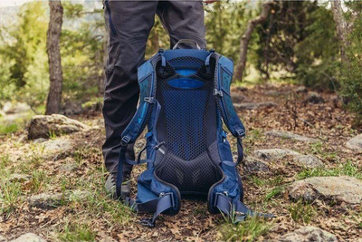 Shpinë turistike Gregory Zulu 30, 30L, sistem FreeFloat, blu halo