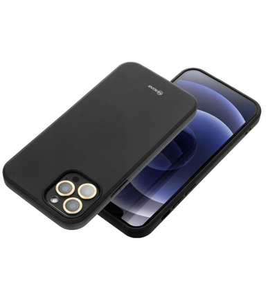 Куќиште за телефон Roar Colorful Jelly за Samsung A36 5G, флексибилно, црно