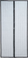 Rrjetë mushkonjash për derë Mosquito Net MM, 100x210 cm, me magnet, e zezë