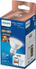 Llambë smart LED Philips WiZ PAR16 GU10, 4.7W 345 lm, 2700K e ngrohtë, e bardhë