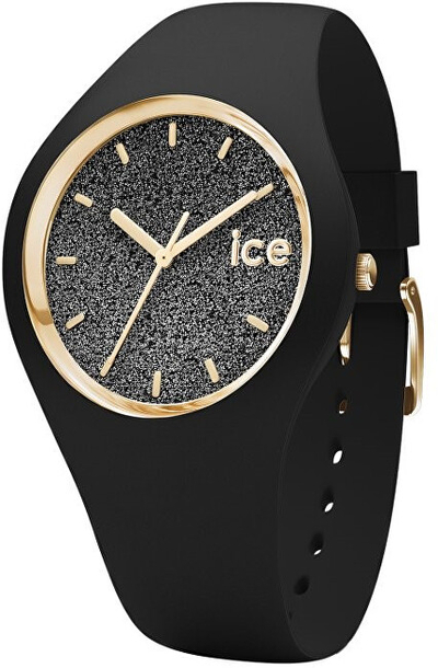 Orë për femra Ice Watch ICE Glitter Black 001349, e zezë