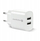 Полнач адаптер everActive SC-220, 2x USB, 12W 2.4A, бел