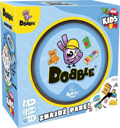 Lojë me letra Rebel Dobble Kids, për fëmijë, shumëngjyrëshe