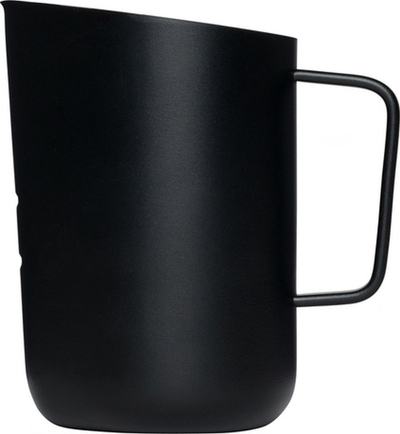 Kannë qumështi MiiR Milk Pitcher 12oz, çelik inox, e zezë