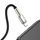 Kabllo Baseus, Lightning / USB A, 1 m, e zezë