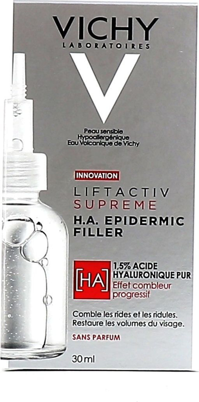 Serum fytyre Vichy Liftactiv Supreme H.A. Epidermic Filler, 1.5% acid hialuronik, 30ml, transparent