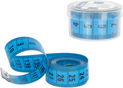 Metër matës GEKO G01464, 150cm, në kuti plastike, blu