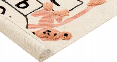 Tapet për kalamaj KATIET Cotton Kids Rug Hopscotch, pambuk, 80 x 150 cm, shumëngjyrësh
