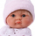 Kukull bebe Asi Bomboncin Doll, 20cm, duket si e vërtetë, rozë