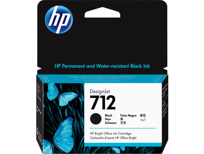 Kasetë boje HP 712 3ED70A, DesignJet, e zezë
