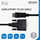 Kabllo video Deltaco 00110010, DisplayPort në DVI DVI D, 3m, e zezë