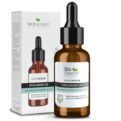 Serum Bio Balance Hyaluronic 3D Multi-Molecular Hyaluronic Acid 1%, 30 ml
