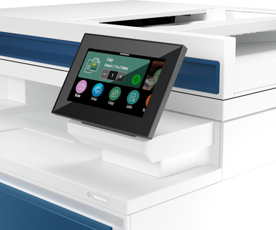 Мултифункционален печатач HP Color LaserJet Pro MFP 4302fdn, 33 стр/мин, сино/бело