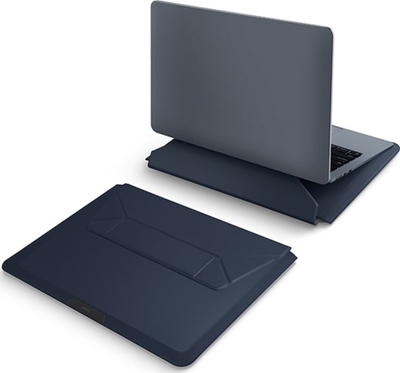 Këllëf laptopi Uniq Oslo, 14", mbyllje me magnet, blu navy