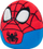 Lodër pelushi Squishmallow Disney Marvel Spiderman, 5\", super e butë, kuq e kaltër