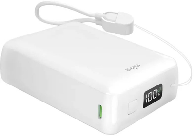 Енергетска банка Puro Mini, 20000mAh, 20W PD, бела