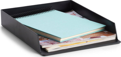 Tabaka dokumentesh Zeller A4, set, e zezë