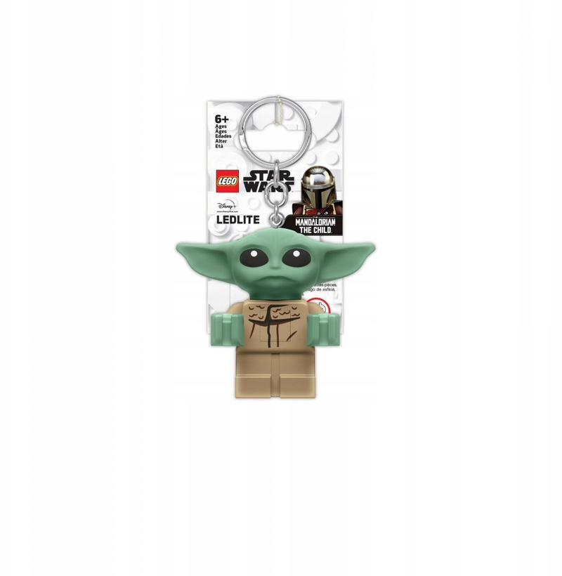 Varëse çelësash me dritë LEGO Star Wars Grogu, dritë LED, për fëmijë 6+